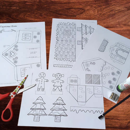 house paper craft - TheCraftypaperz