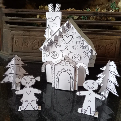 house paper craft - TheCraftypaperz