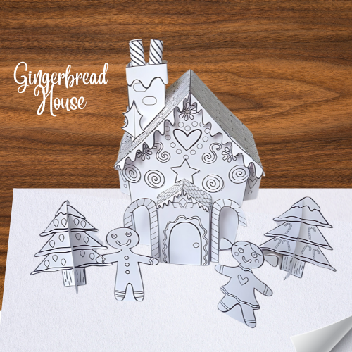 house paper craft - TheCraftypaperz